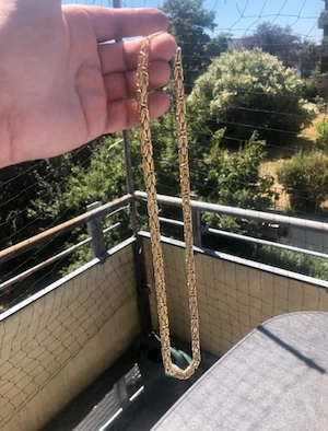 Goldkette, echt Gold Bild 2