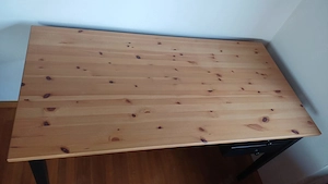 Schreibtisch mit 2 Schubladen  Bild 2