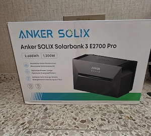 Anker SOLIX Solarbank 3 E2700 Pro Smartmeter
