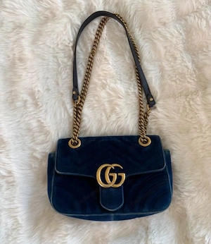 Gucci GG Marmont Sant-Schultertasche Bild 2