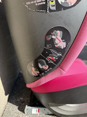  Auto-Kindersitz Cybex pink rosa Gr. 2 3 15-36 kg  Bild 3