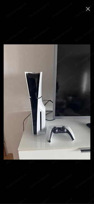 ps5 slim 1tb mit laufwerk top zustand  Bild 2