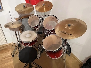 Schlagzeug Drumset Bild 2