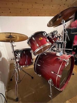 Schlagzeug Drumset Bild 4