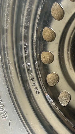 VW Reserve rad Bild 2