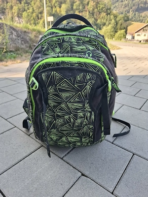  Satch Schultasche schwarz gelb