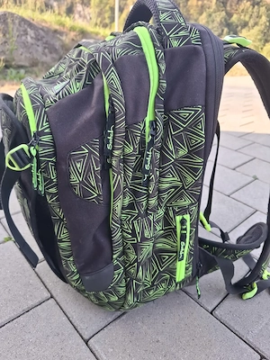  Satch Schultasche schwarz gelb Bild 3