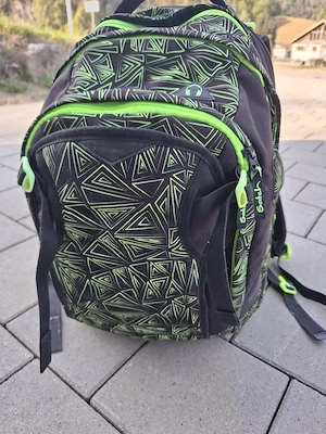  Satch Schultasche schwarz gelb Bild 2