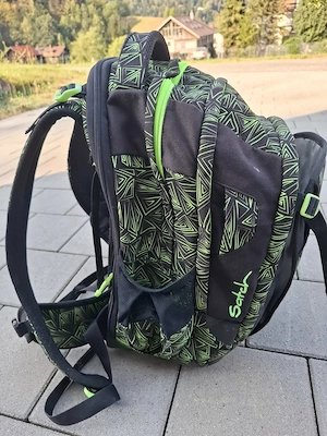  Satch Schultasche schwarz gelb Bild 4