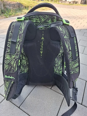  Satch Schultasche schwarz gelb Bild 5