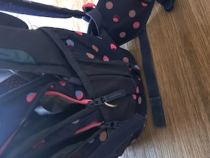 Coocazoo Schulrucksack mit Federschachtel und Füller   guter Zustand zu verkaufen Bild 9
