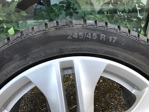 Mercedes benz Original Winterräder 245.45 R17 Bild 2