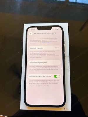 iPhone 13 100 % Akkuleistung Bild 3