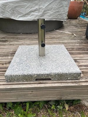Sonnenschirm Ständer Marmor