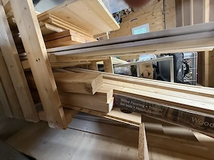 Holzpaket   Fichte, Buche, Dreischichtplatten, Leimholz und Platten Bild 3