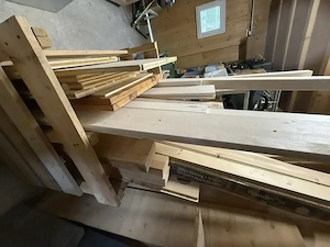 Holzpaket   Fichte, Buche, Dreischichtplatten, Leimholz und Platten Bild 2