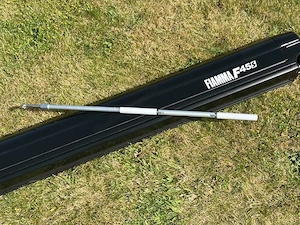 Fiamma F45S Markise schwarz, 260cm, Royal Grey Bild 5