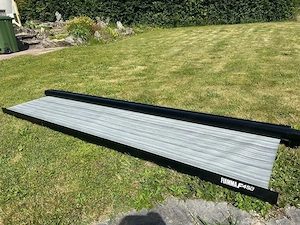 Fiamma F45S Markise schwarz, 260cm, Royal Grey Bild 4