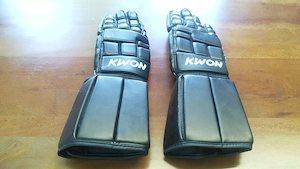 2x KWON Escrima Handschuhe + Everlast Grappling   Set Bild 4
