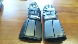 2x KWON Escrima Handschuhe + Everlast Grappling   Set Bild 2