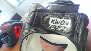 2x Kopfschutz mit Gitter   KWON Gr. L + Bout Gr. S Bild 2