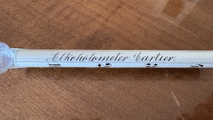Antikes Messgerät von Cartier zur Bestimmung des Alkoholgehalts Bild 4