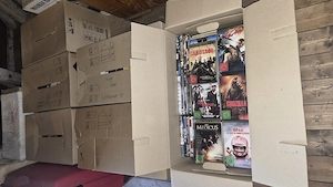 DVD-Sammlung, 14 große Behälter mit Filmen Bild 2