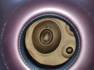 Handpan 12 Noten, 432 Hz, ca. 57 cm (MUZICORD) Bild 2