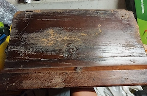 Antiker Hängeschrank Bild 6