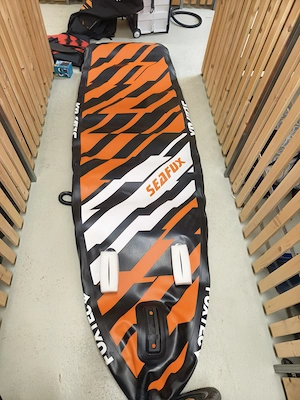 FuxTec 320 Touring SUP Stand Up Paddle Board belastbar bis 150kg inkl Rucksack Actioncam Halterung  Bild 8