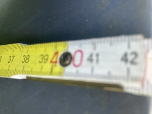 grauer quadratischer Blumentopf Bild 3