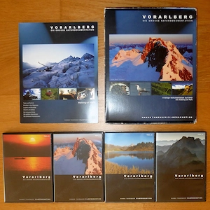 VORARLBERG Die grosse Naturdokumentation (Hanno Thurnher) 4-DVD-Box komplett
