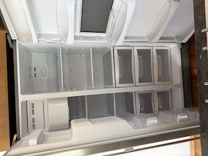 AEG Side-by-Side Kühlschrank S66090XNS0   Edelstahl   mit Eis- und Wasserspender Bild 2