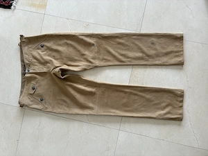 3 Teile - RALPH LAUREN, braune Rindslederhose - RL Wildlederhose - Vintage Lederjacke Bild 3