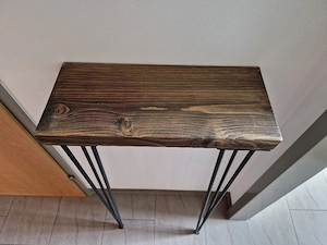 Stehtisch Holz Bild 2