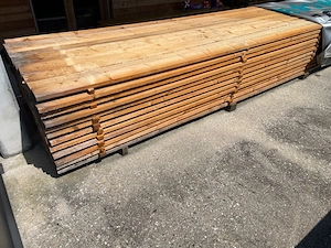 120 Fichten- Weißtannenbretter 30 x 95 x 5.200 mm   sägerau   unverbaut   trocken gelagert Bild 3