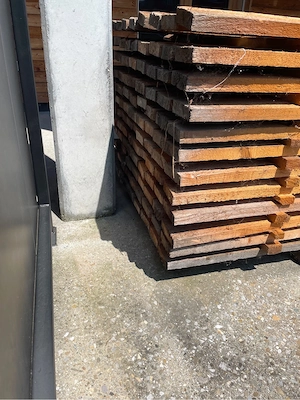 120 Fichten- Weißtannenbretter 30 x 95 x 5.200 mm   sägerau   unverbaut   trocken gelagert Bild 4