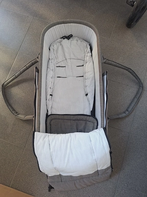 Kinderwagen Buggy Hartan mit Maxi Cosy Adapter Bild 3