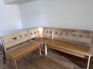 Eckbank aus Holz