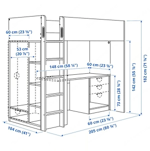 IKEA Hochbett Kinder Bild 2
