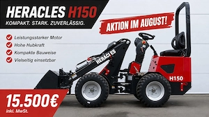 Heracles H150 Hoflader Radlader Kubota