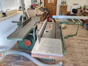 Kreissäge Hobeln Holz Kombi Maschine mit Zubehör  Bild 6