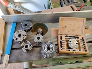 Kreissäge Hobeln Holz Kombi Maschine mit Zubehör  Bild 7