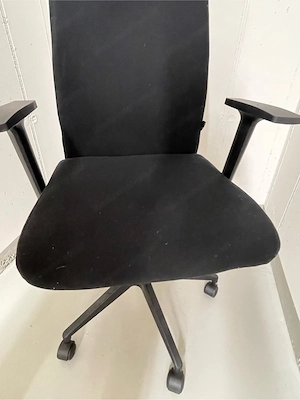 Bürostuhl schwarz Bild 3