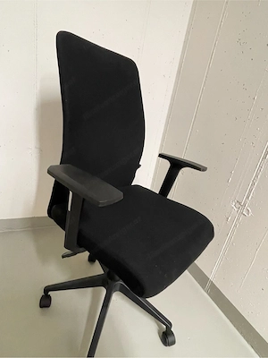Bürostuhl schwarz Bild 2