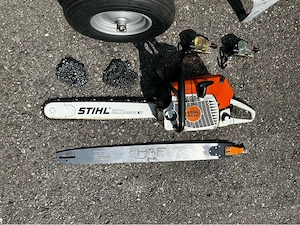 HAF Junior Sägebock inkl. Stihl MS 441 C   sofort einsatzbereit Bild 5