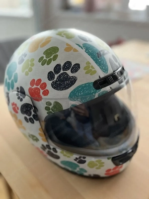 Motorradhelm Grösse XS  Bild 4