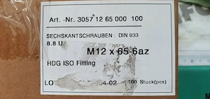 Sechskantschraube M12x65