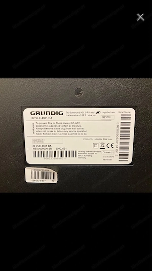 Grundig LCD TV 32 VLE 4301 BA Bild 3