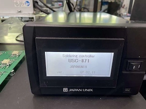 Japan Unix USP5 Lötautomat Lötroboter Lötmaschine Bild 2